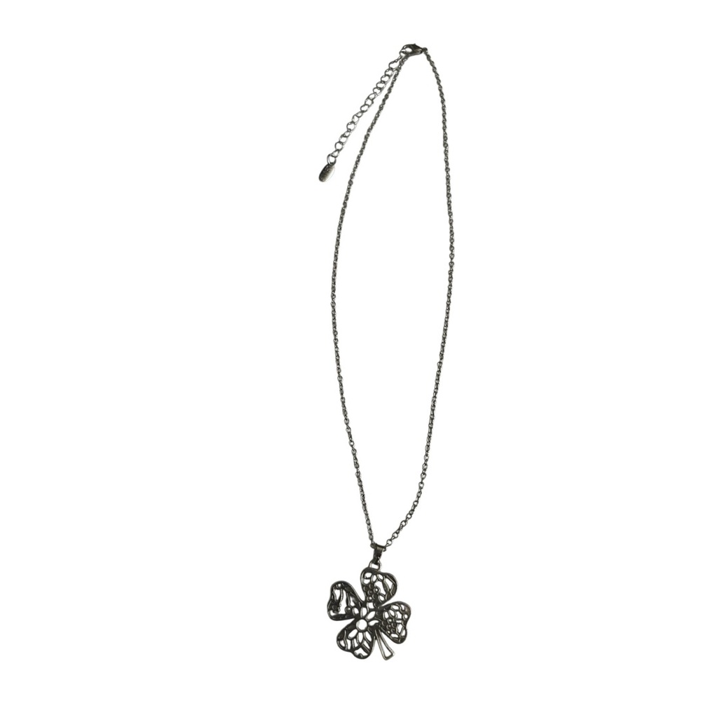 Four Leaf Clover Stainless Steel Necklace - Modern, Durable, & Stylish